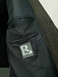 Blazer Estructurado de Lana Microcuadro Lanificio Privernum Talla XL/XXL - Miniatura 7