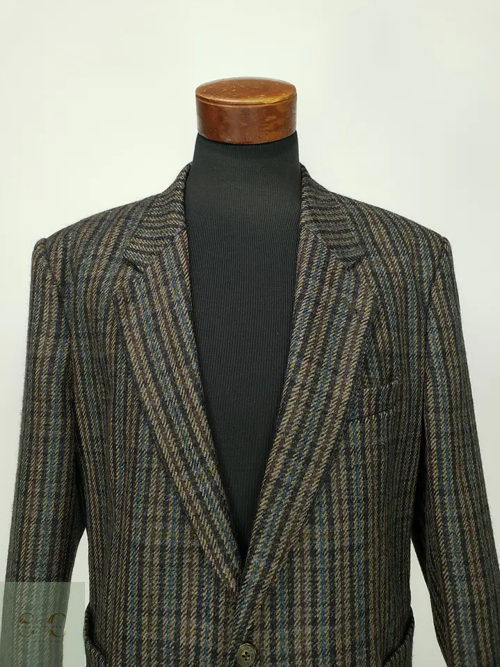Blazer de Tweed en Pura Lana Virgen Talla XL/XXL 4