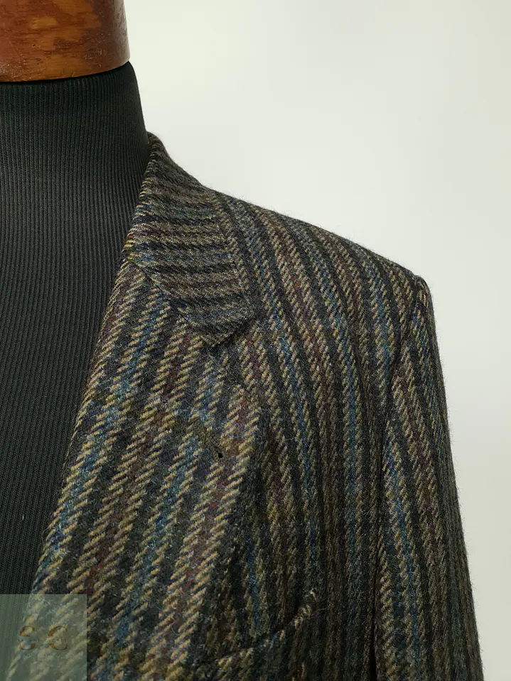 Blazer de Tweed en Pura Lana Virgen Talla XL/XXL 5