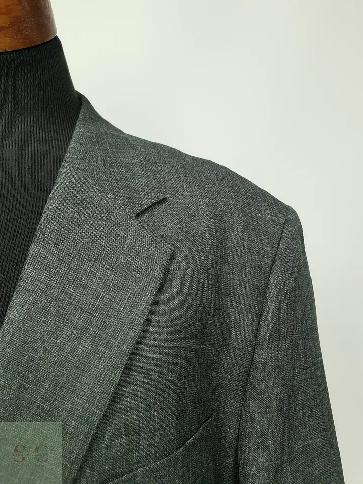 Blazer Sastre Texturizado Gris Melange Canda Talla XXL/XXXL 5