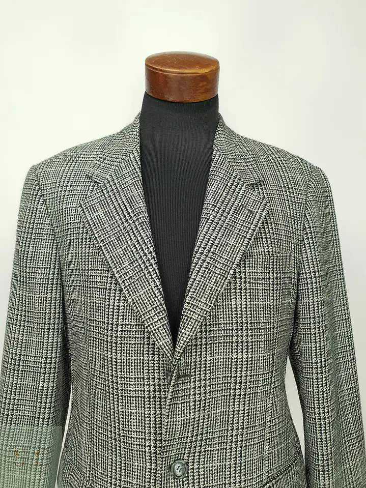 Blazer Estructurado de Pura Lana Virgen Policke Hamburg Talla L 4