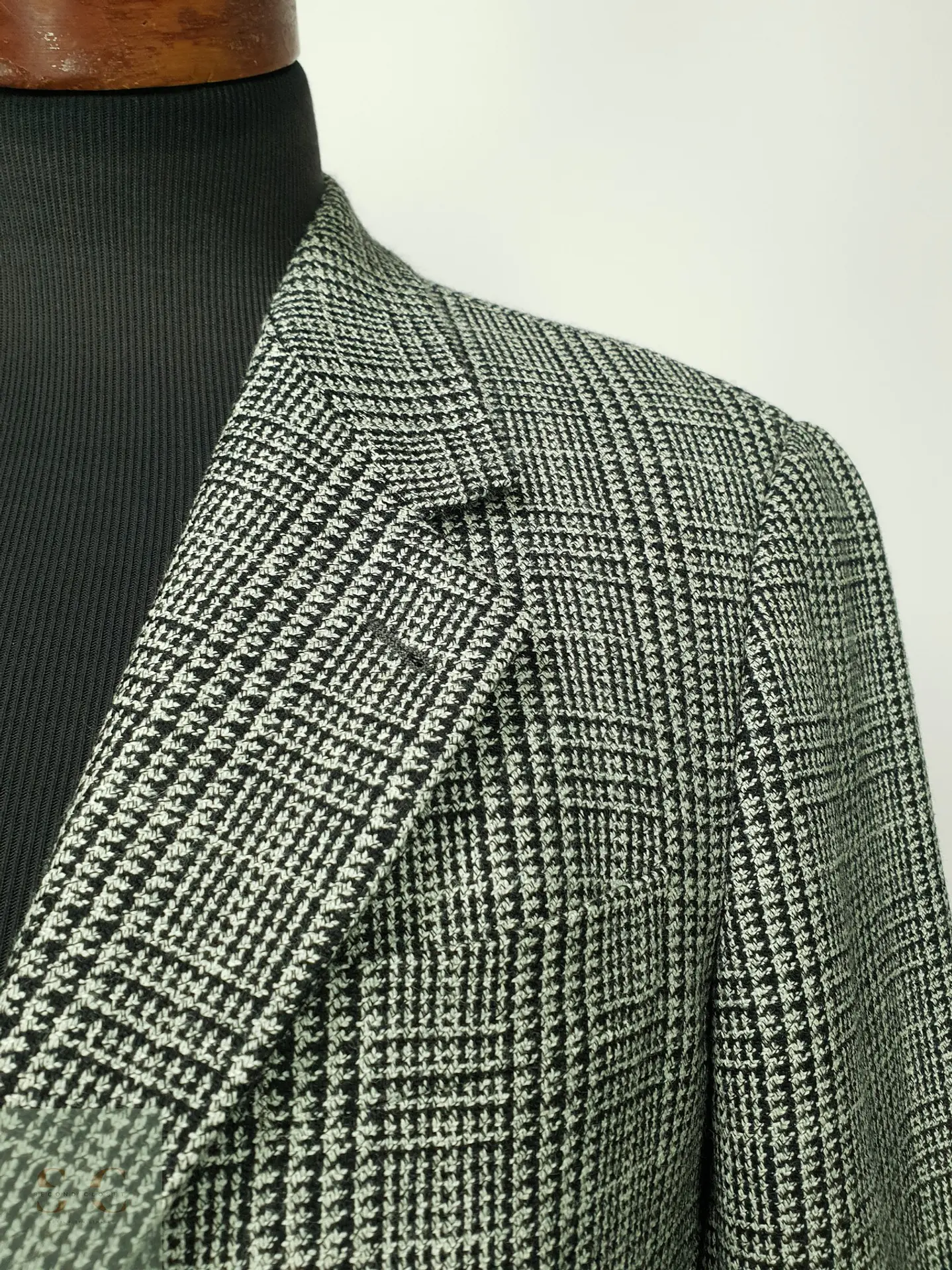 Blazer Estructurado de Pura Lana Virgen Policke Hamburg Talla L 5