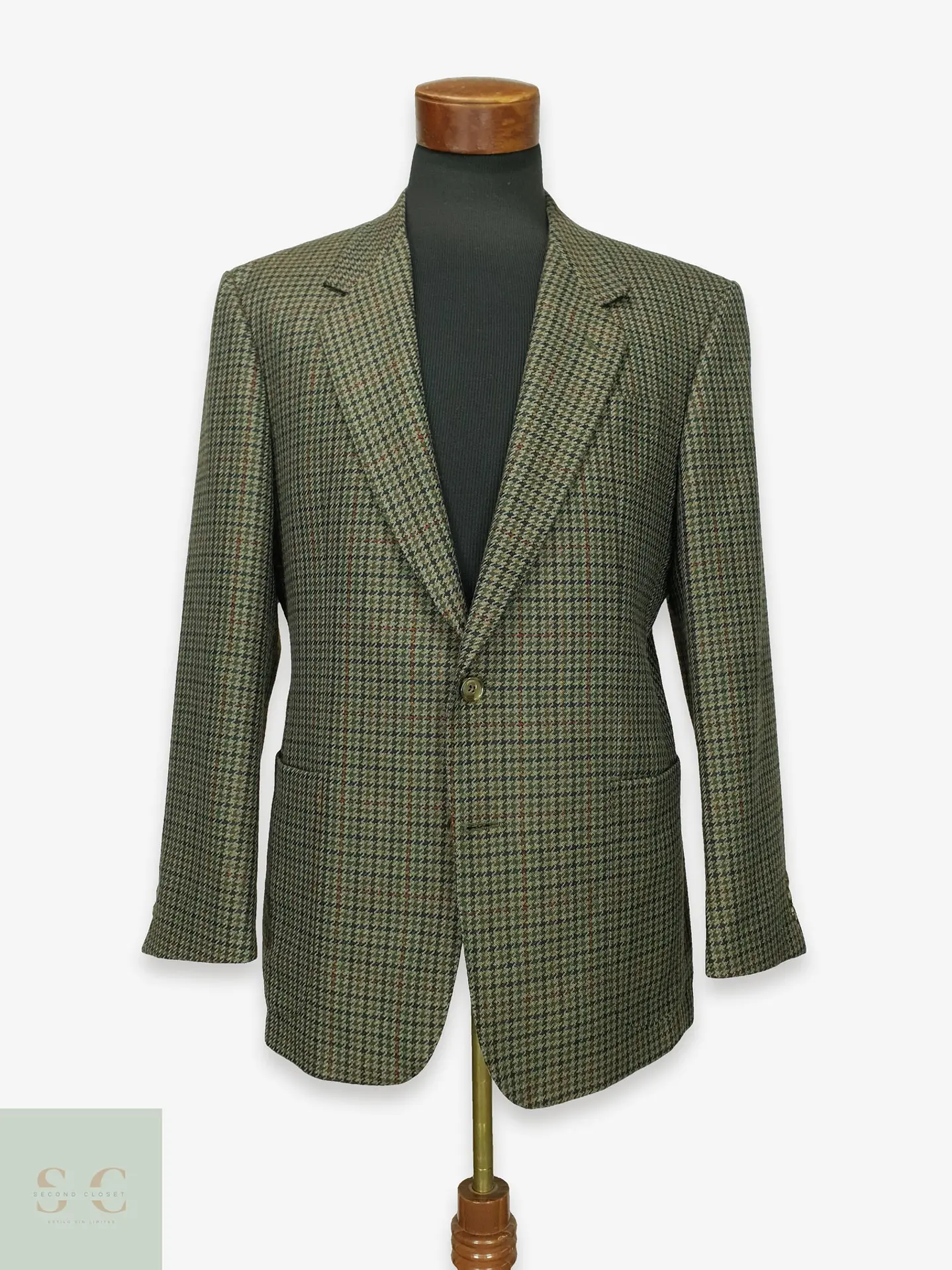 Blazer Sastre en Pata de Gallo Bernhardt Talla L/XL 1