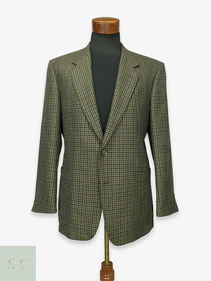 Blazer Sastre en Pata de Gallo Bernhardt Talla L/XL