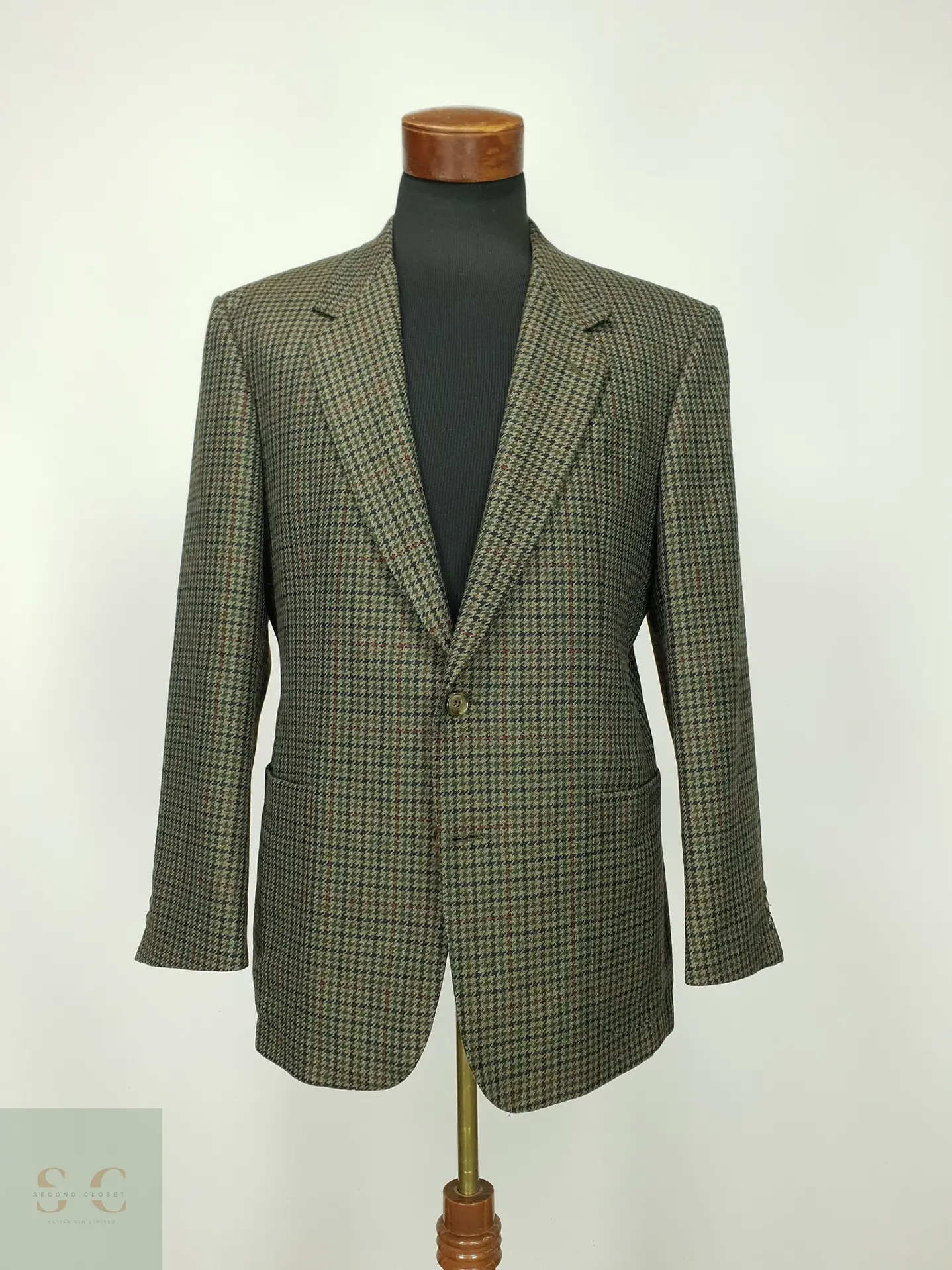 Blazer Sastre en Pata de Gallo Bernhardt Talla L/XL 2