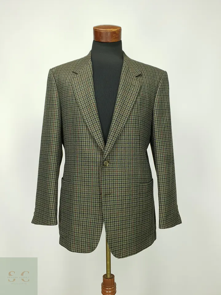 Blazer Sastre en Pata de Gallo Bernhardt Talla L/XL 2