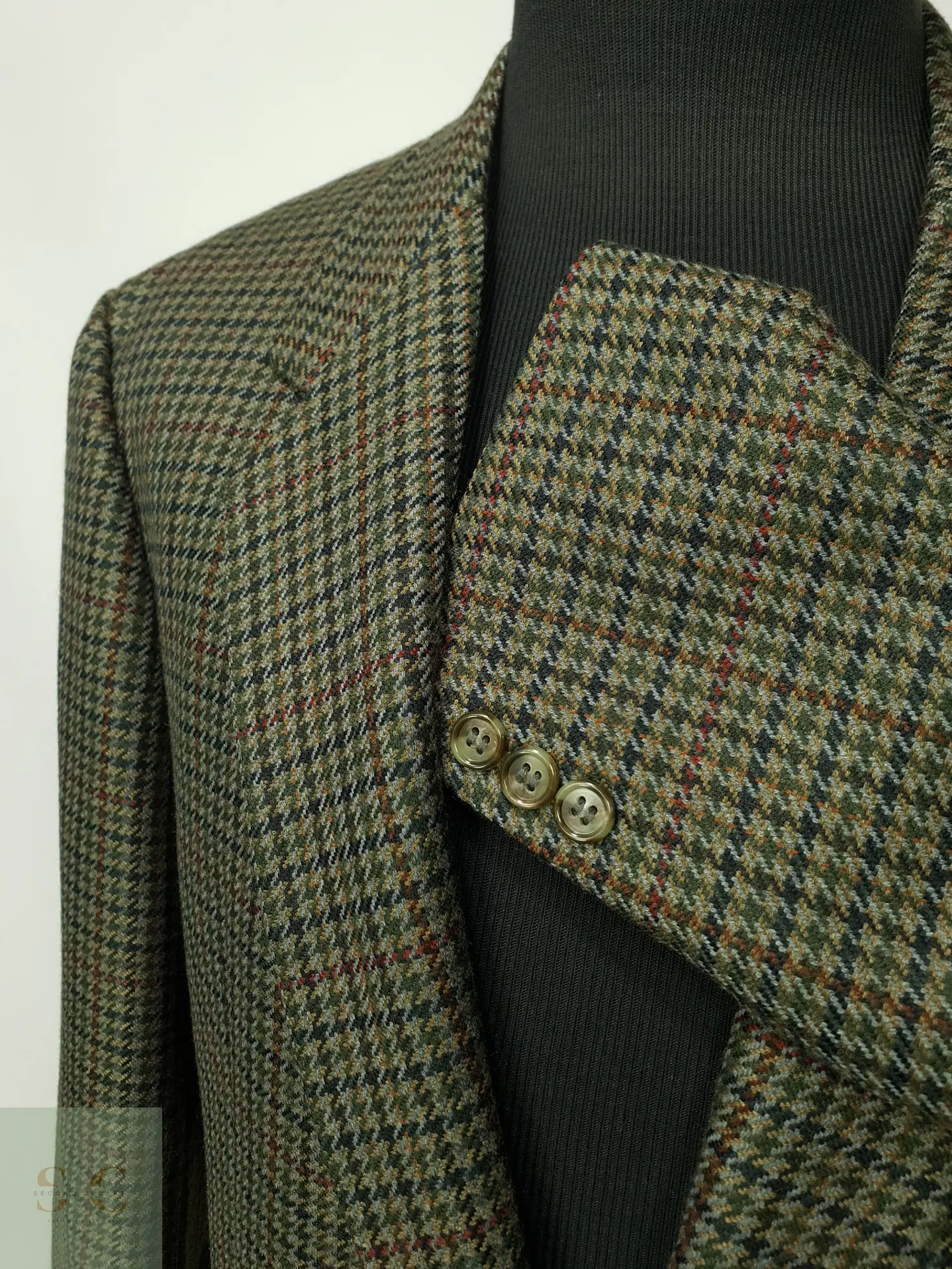Blazer Sastre en Pata de Gallo Bernhardt Talla L/XL 6
