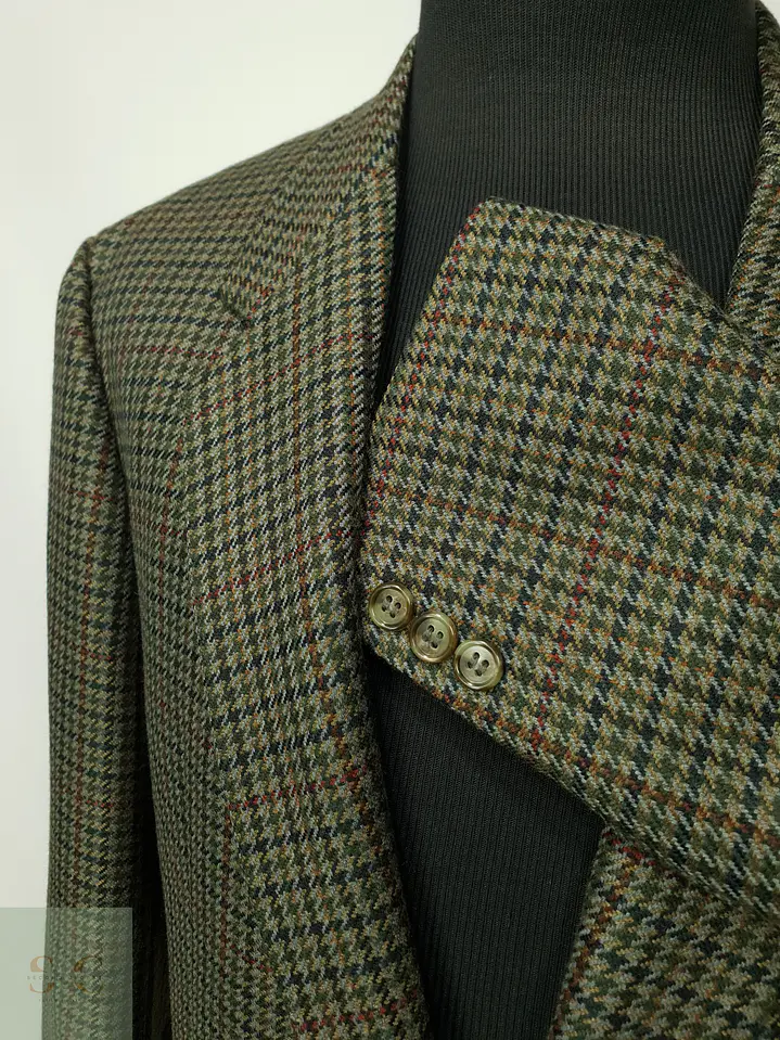 Blazer Sastre en Pata de Gallo Bernhardt Talla L/XL 6