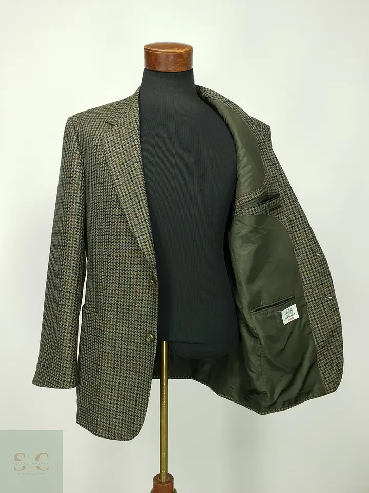 Blazer Sastre en Pata de Gallo Bernhardt Talla L/XL 8