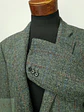 Blazer de Tweed Espinado con Sobrecuadrícula Harris Tweed Talla XXL - Miniatura 5