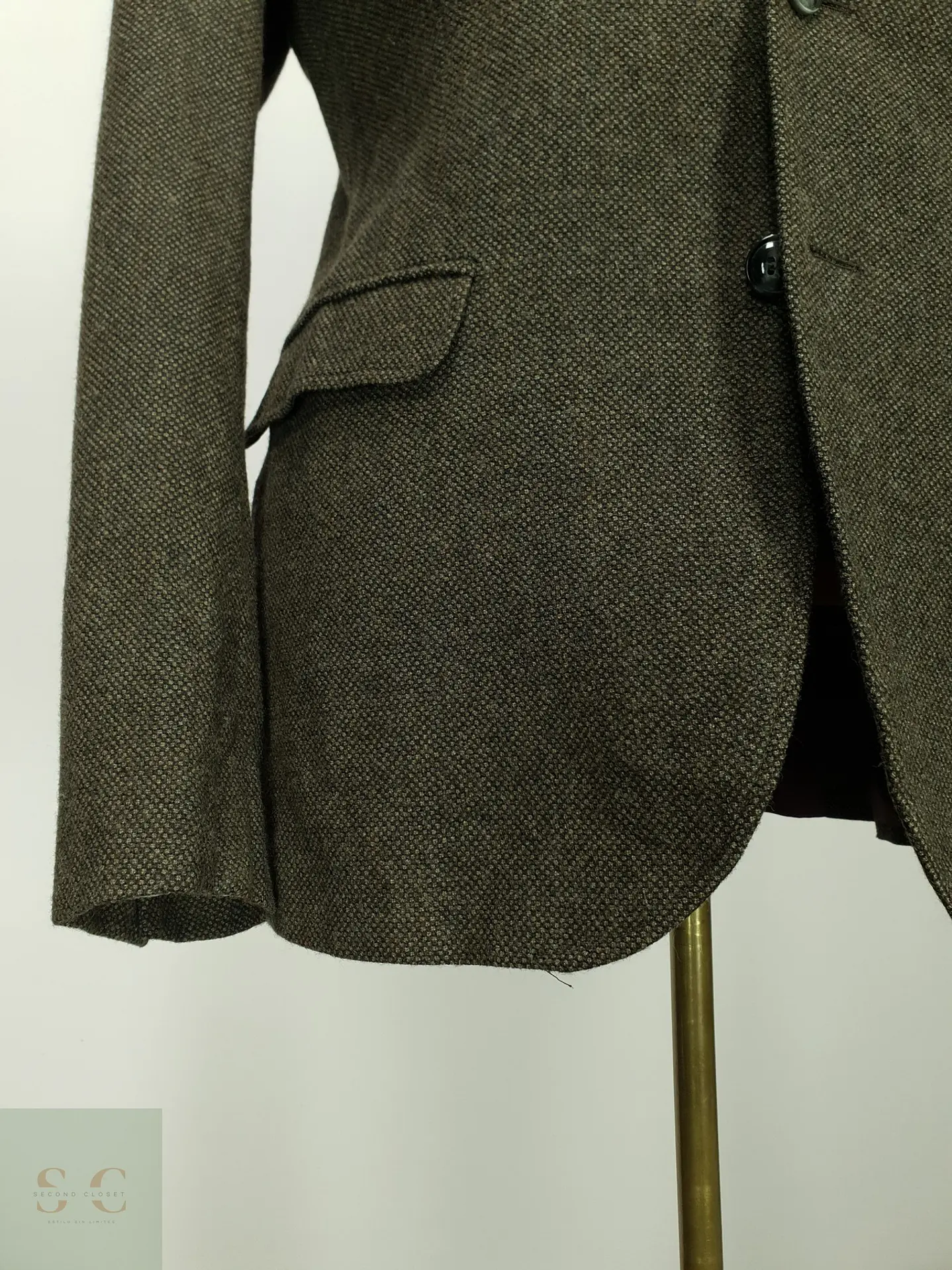 Blazer de Lana Microestructurada Theo Talla M 3