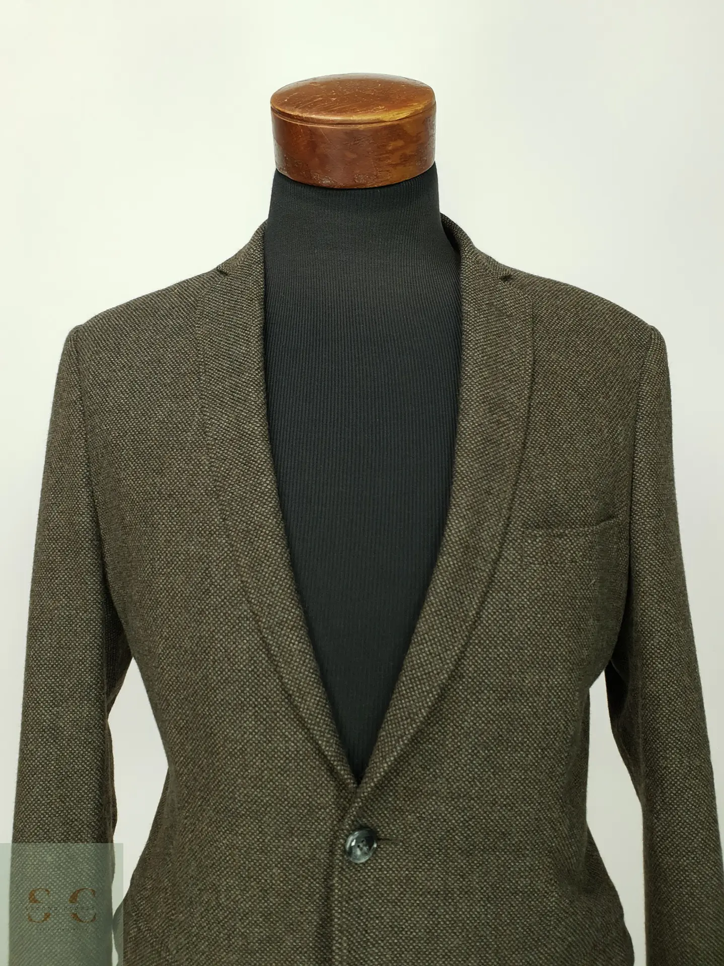 Blazer de Lana Microestructurada Theo Talla M 4