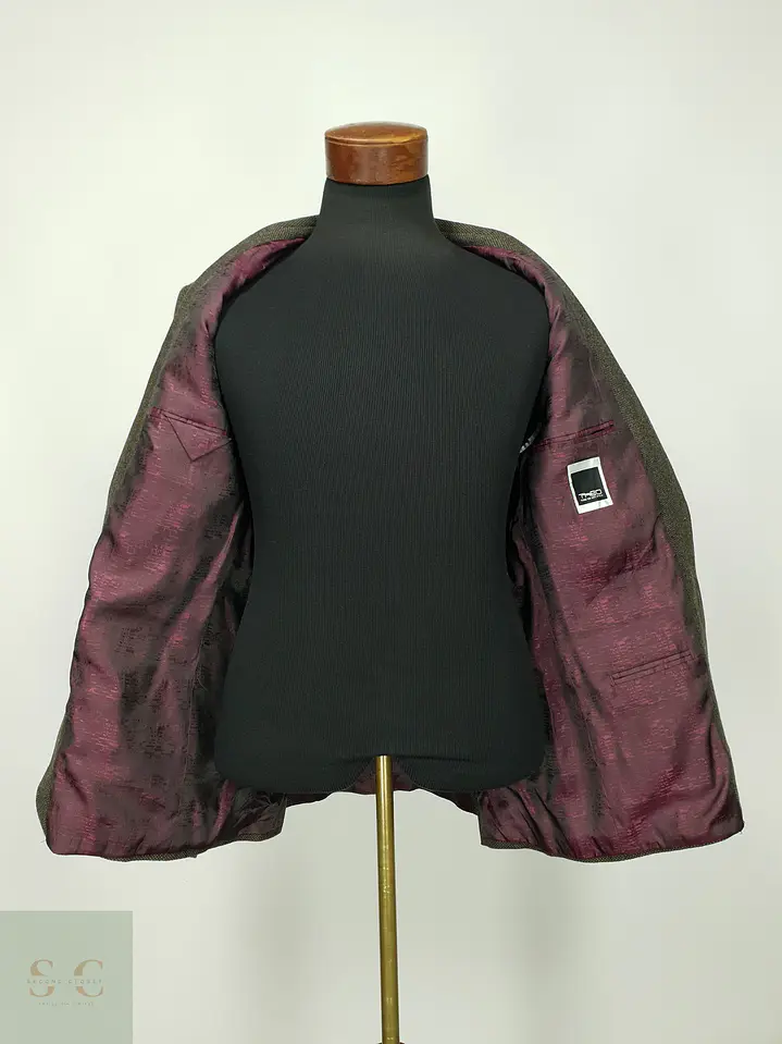 Blazer de Lana Microestructurada Theo Talla M 8