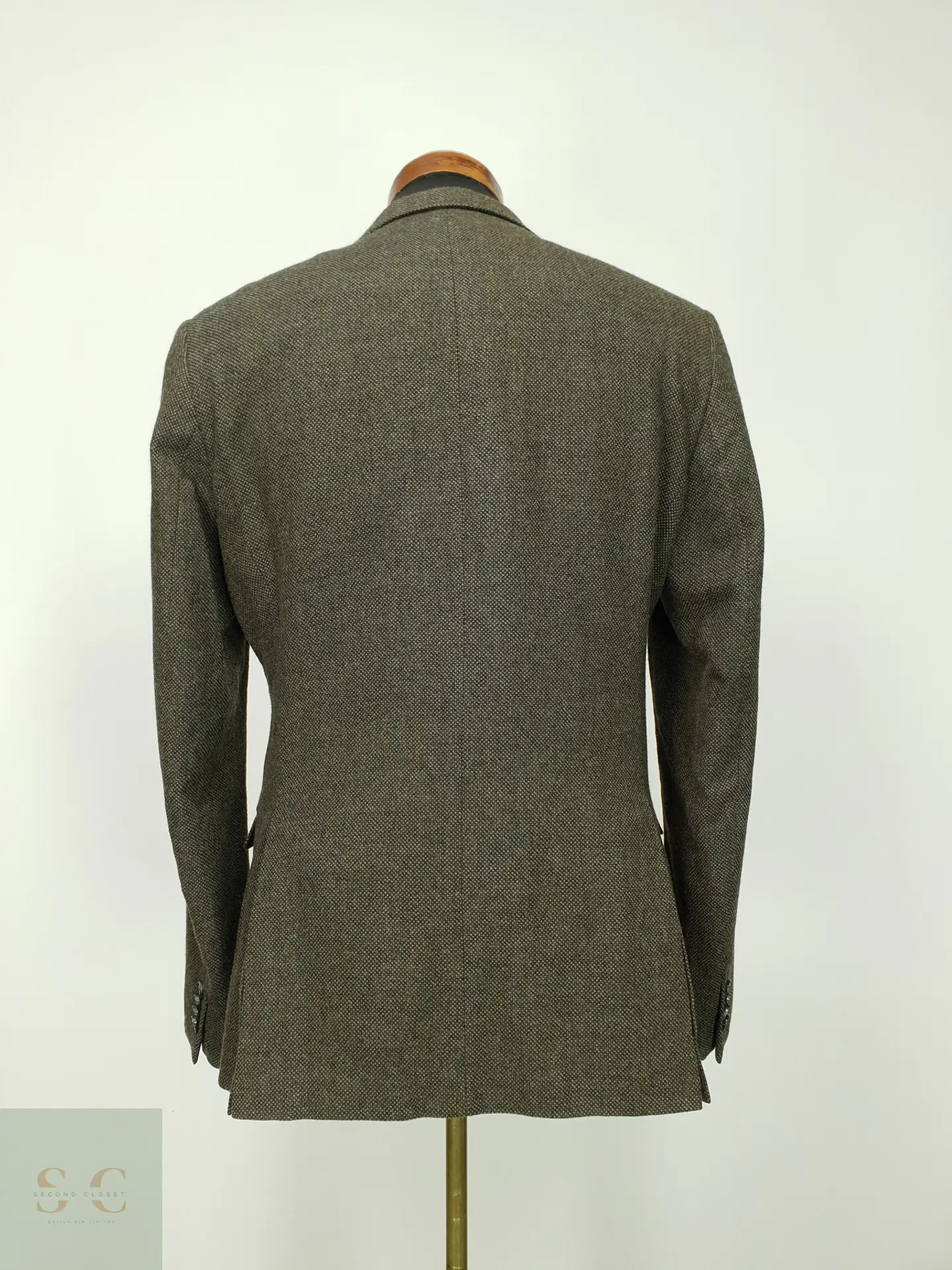 Blazer de Lana Microestructurada Theo Talla M 9