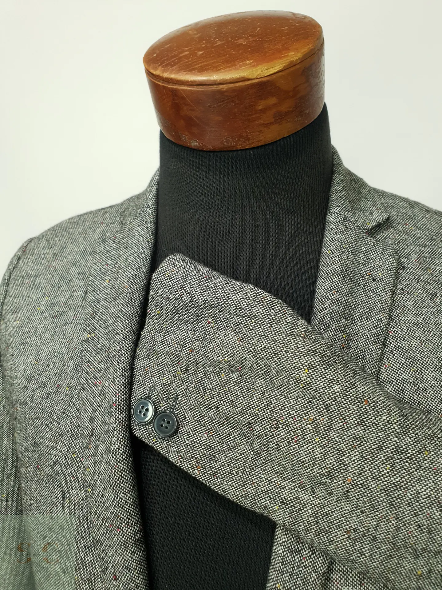 Blazer Texturizado Estilo Tweed H&M Talla XS 4