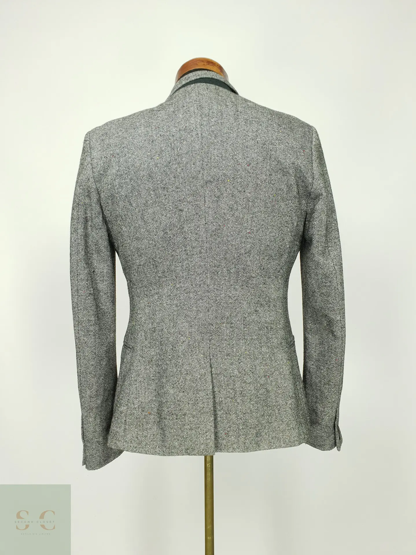 Blazer Texturizado Estilo Tweed H&M Talla XS 9