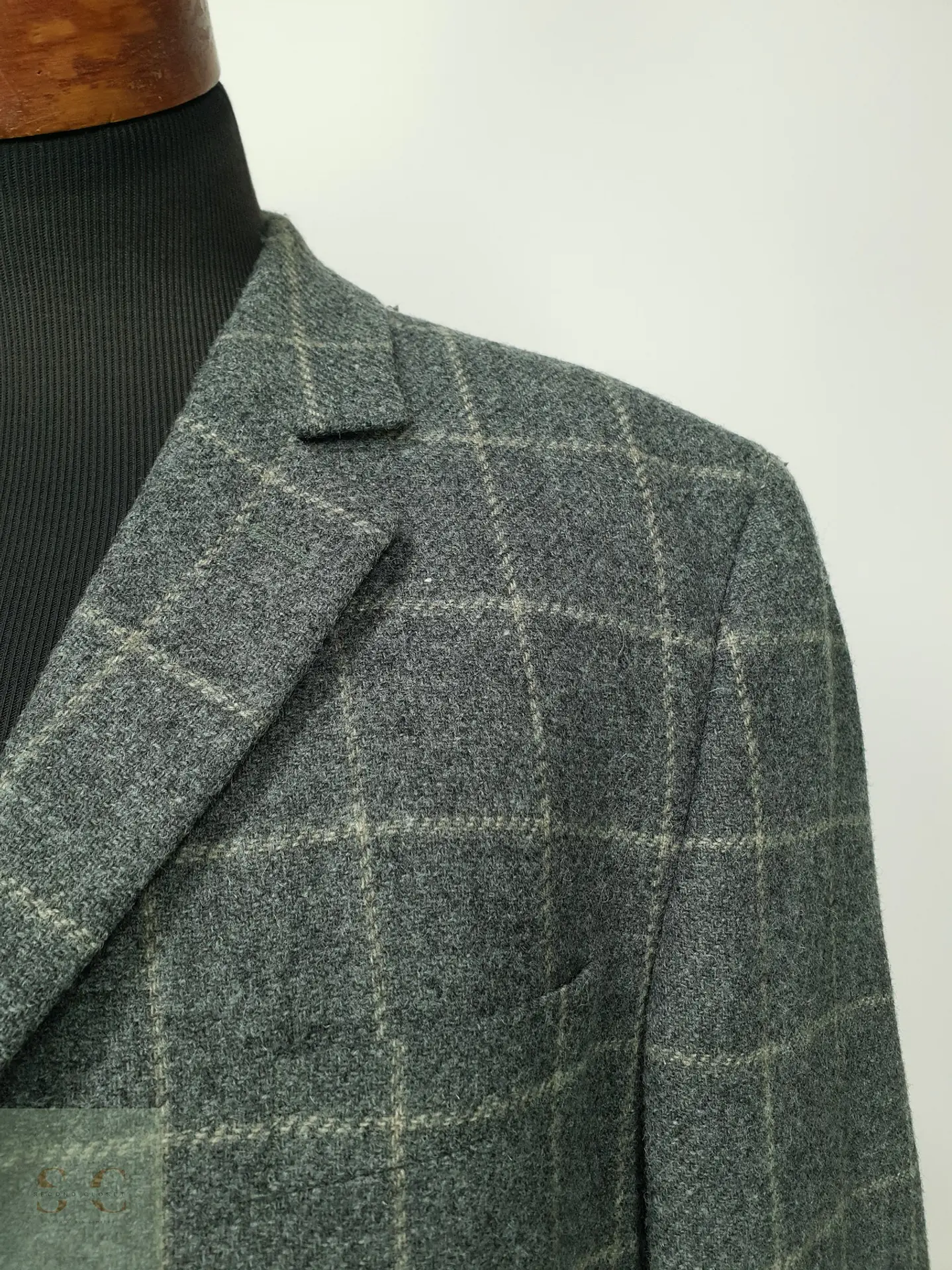 Blazer de Pura Lana con Tramado Ventana Heine Talla XL/XXL 5