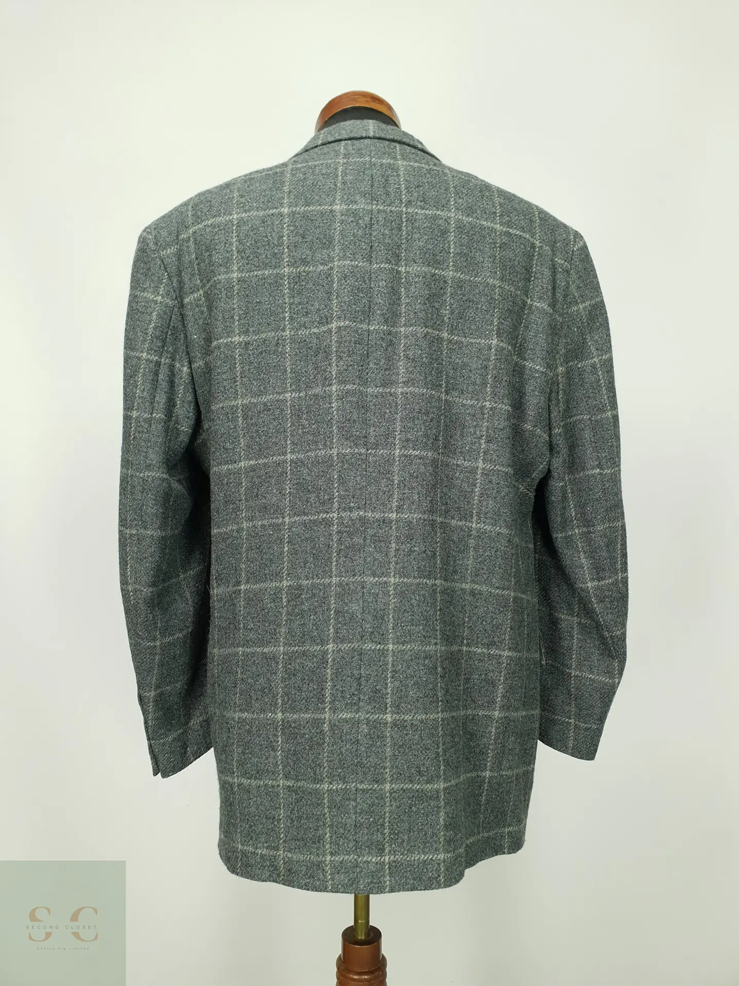 Blazer de Pura Lana con Tramado Ventana Heine Talla XL/XXL 9