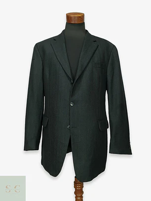 Blazer Clásico en Tejido Espiga Carl Gross Talla XXL