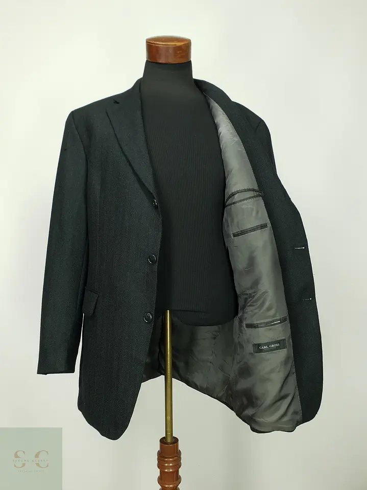 Blazer Clásico en Tejido Espiga Carl Gross Talla XXL 7