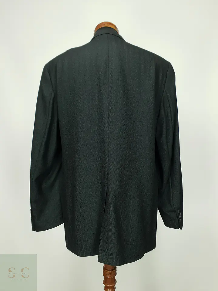 Blazer Clásico en Tejido Espiga Carl Gross Talla XXL 9