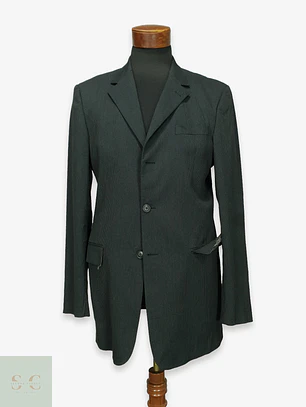 Blazer de Raya Diplomática de Tres Botones s.Oliver Talla L