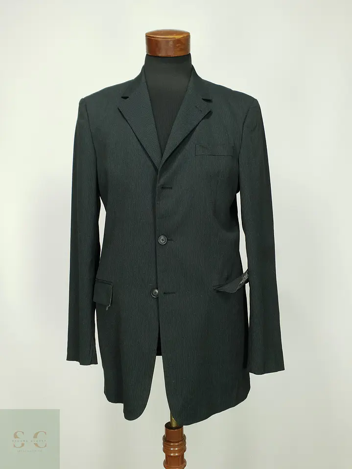 Blazer de Raya Diplomática de Tres Botones s.Oliver Talla L 2