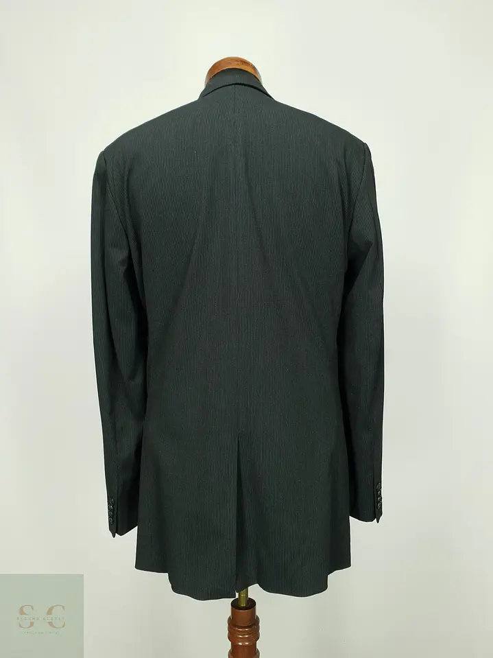 Blazer de Raya Diplomática de Tres Botones s.Oliver Talla L 9