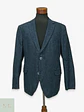 Blazer Sastre en Tweed Jaspeado Azul Commander Talla XL/XXL - Miniatura 1