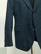 Blazer Sastre en Tweed Jaspeado Azul Commander Talla XL/XXL - Miniatura 3