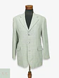 Blazer Recto a Cuadros de Viscosa y Lino Paolo Negrato Talla L/XL - Miniatura 1