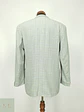 Blazer Recto a Cuadros de Viscosa y Lino Paolo Negrato Talla L/XL - Miniatura 9