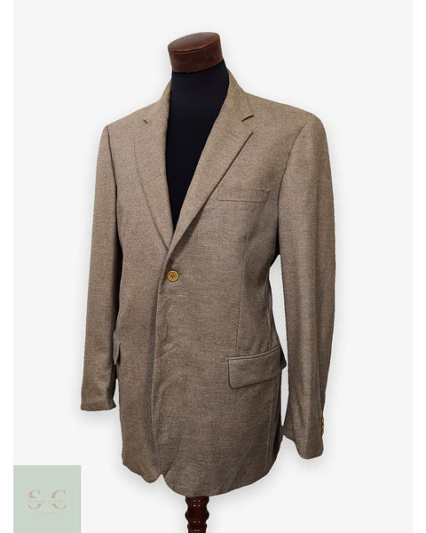 Blazer Formal de Cashmere y Seda Cerruti Talla XL