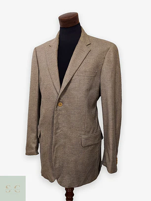Blazer Formal de Cashmere y Seda Cerruti Talla XL