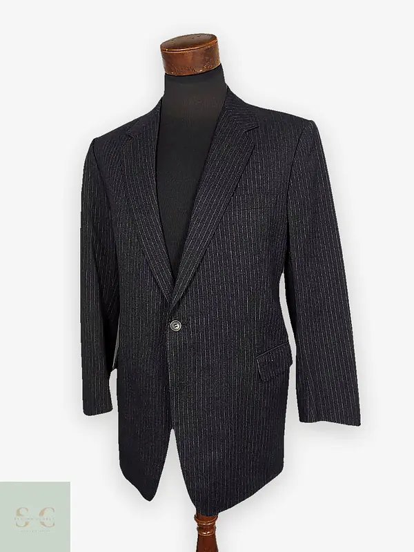 Blazer Clásico de Lana Virgen Burberrys Talla M
