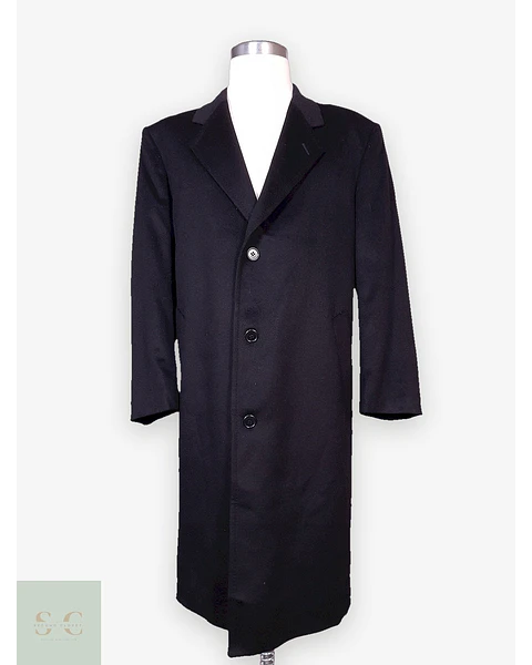 Abrigo Largo Sastre de Lana Superfina y Cashmere Hamilton & Hayes Talla XL/XXL