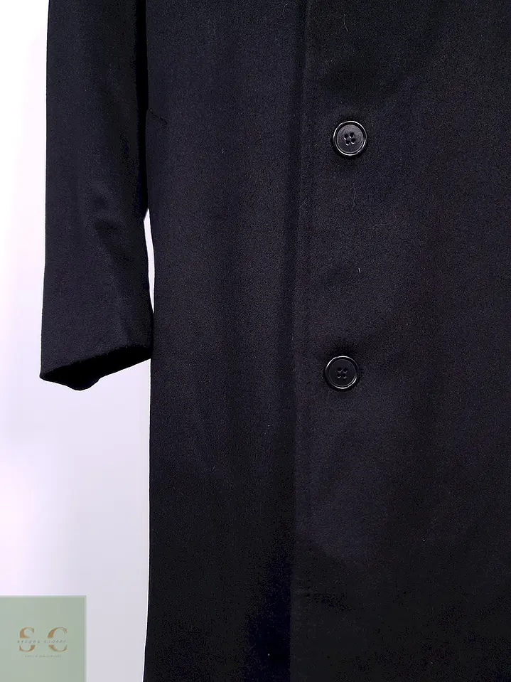 Abrigo Largo Sastre de Lana Superfina y Cashmere Hamilton & Hayes Talla XL/XXL 4