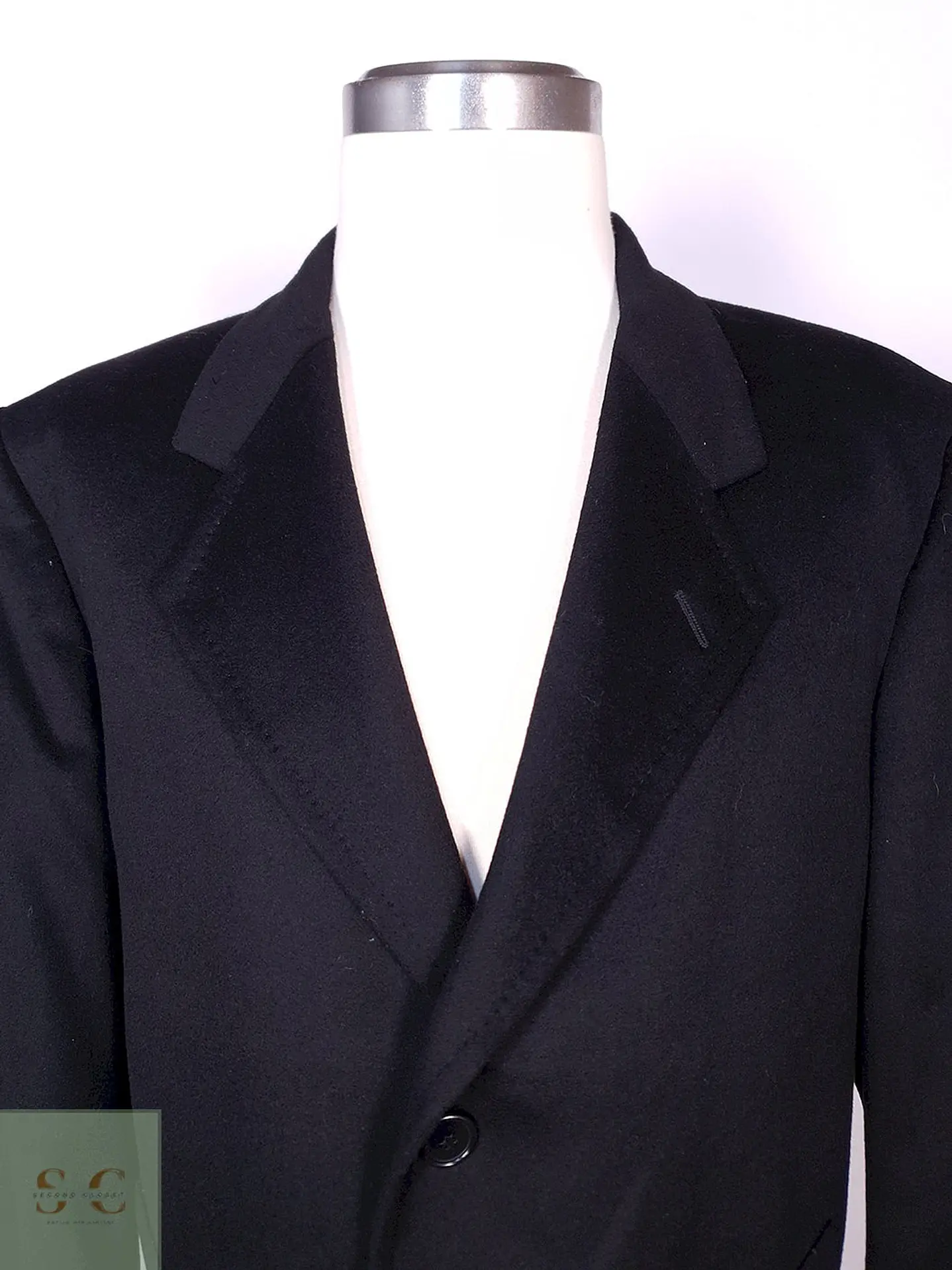 Abrigo Largo Sastre de Lana Superfina y Cashmere Hamilton & Hayes Talla XL/XXL 6