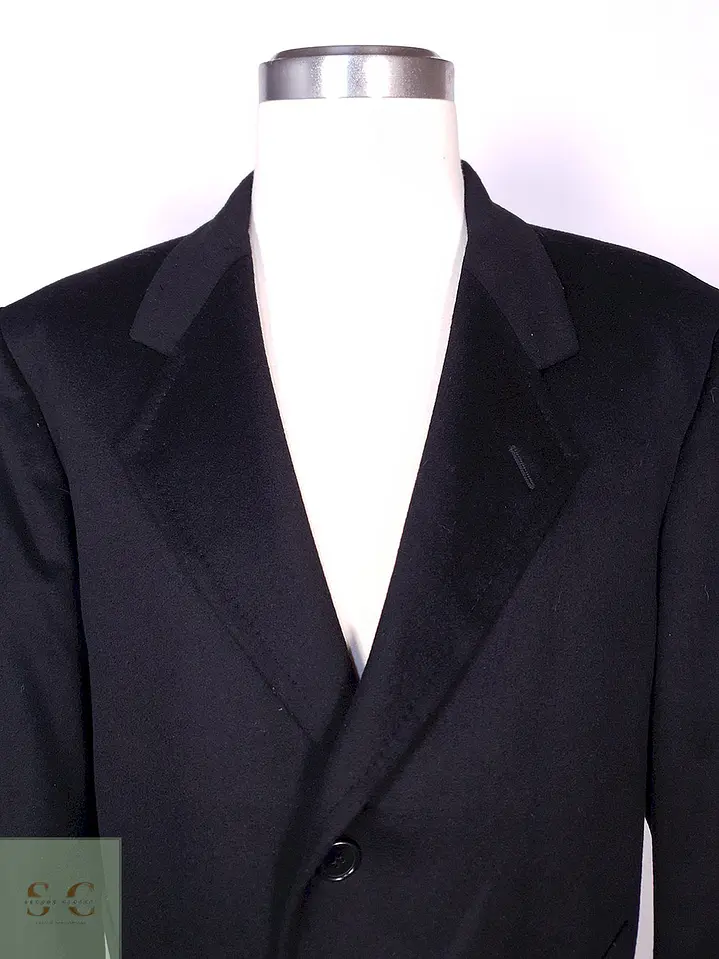 Abrigo Largo Sastre de Lana Superfina y Cashmere Hamilton & Hayes Talla XL/XXL 6