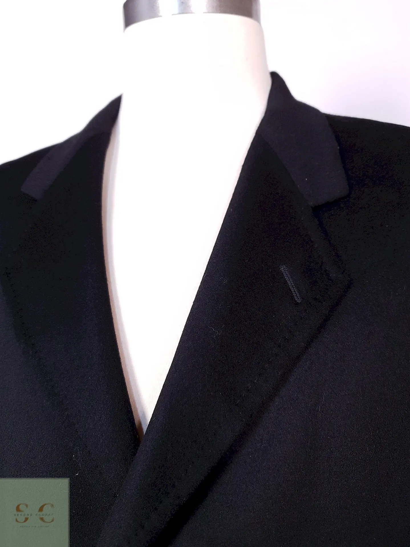 Abrigo Largo Sastre de Lana Superfina y Cashmere Hamilton & Hayes Talla XL/XXL 7