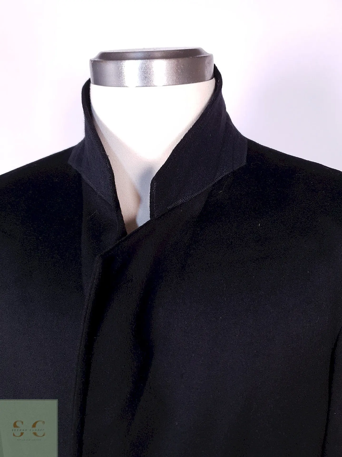 Abrigo Largo Sastre de Lana Superfina y Cashmere Hamilton & Hayes Talla XL/XXL 8