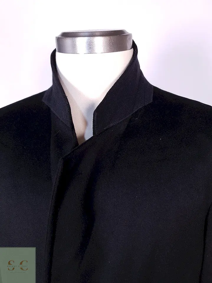 Abrigo Largo Sastre de Lana Superfina y Cashmere Hamilton & Hayes Talla XL/XXL 8