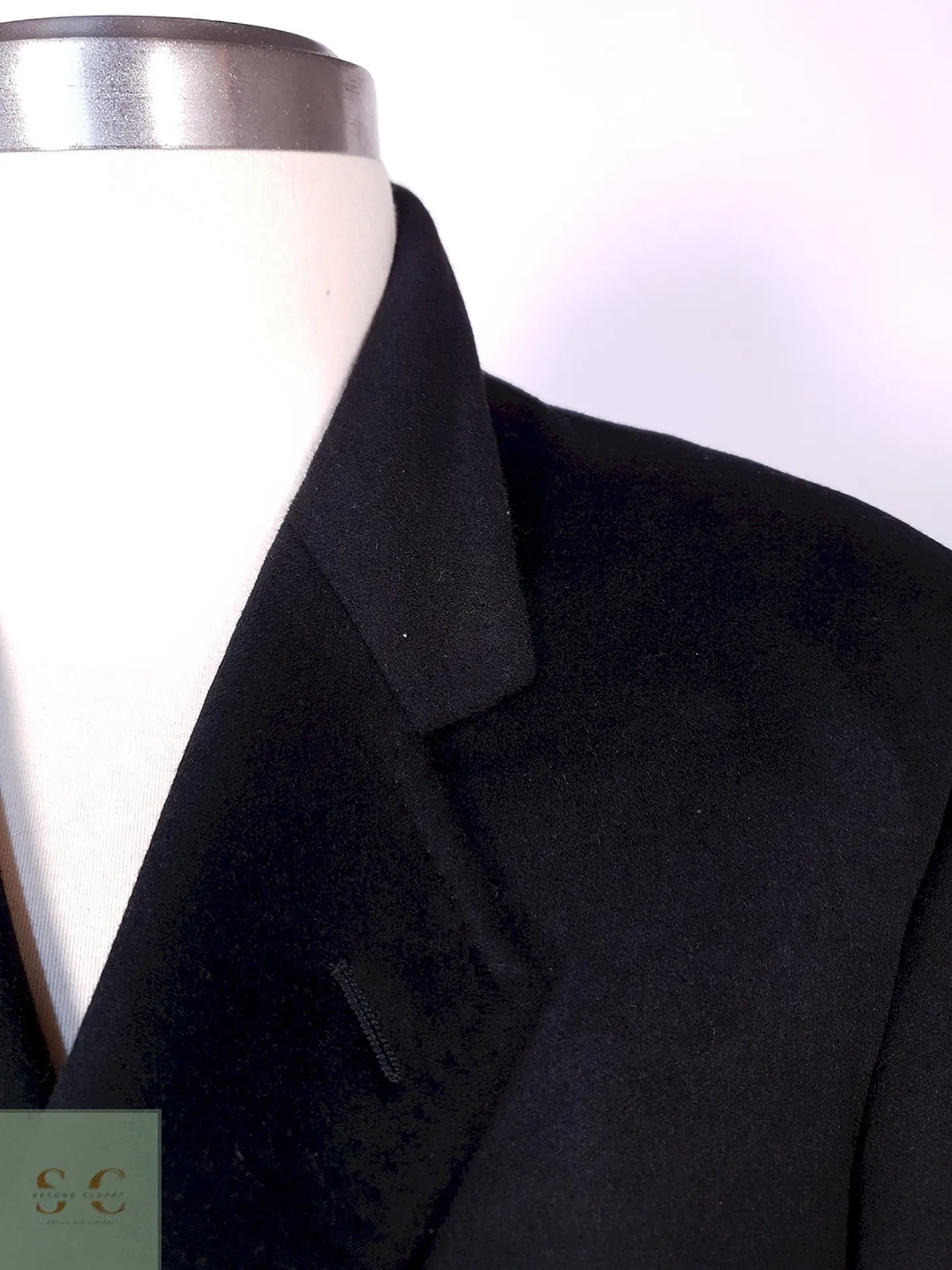 Abrigo Largo Sastre de Lana Superfina y Cashmere Hamilton & Hayes Talla XL/XXL 15