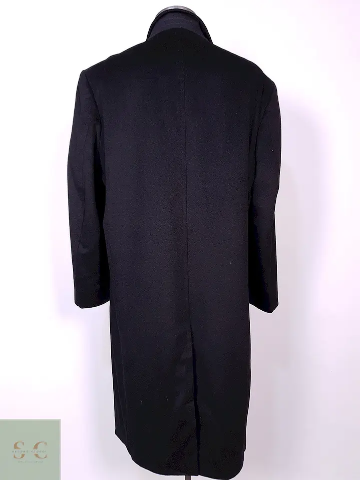 Abrigo Largo Sastre de Lana Superfina y Cashmere Hamilton & Hayes Talla XL/XXL 16
