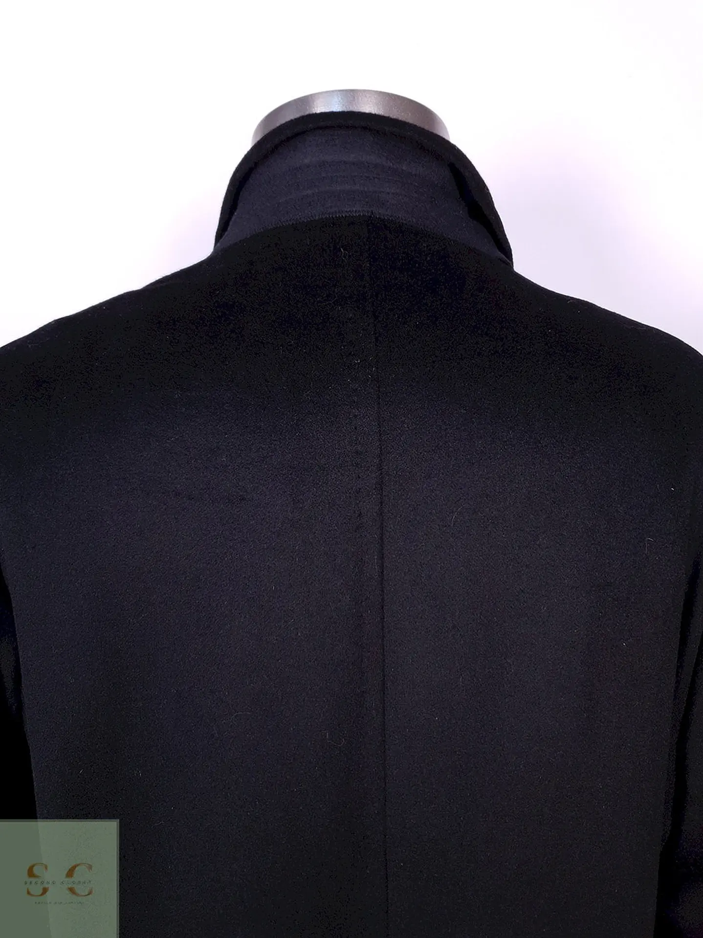 Abrigo Largo Sastre de Lana Superfina y Cashmere Hamilton & Hayes Talla XL/XXL 17
