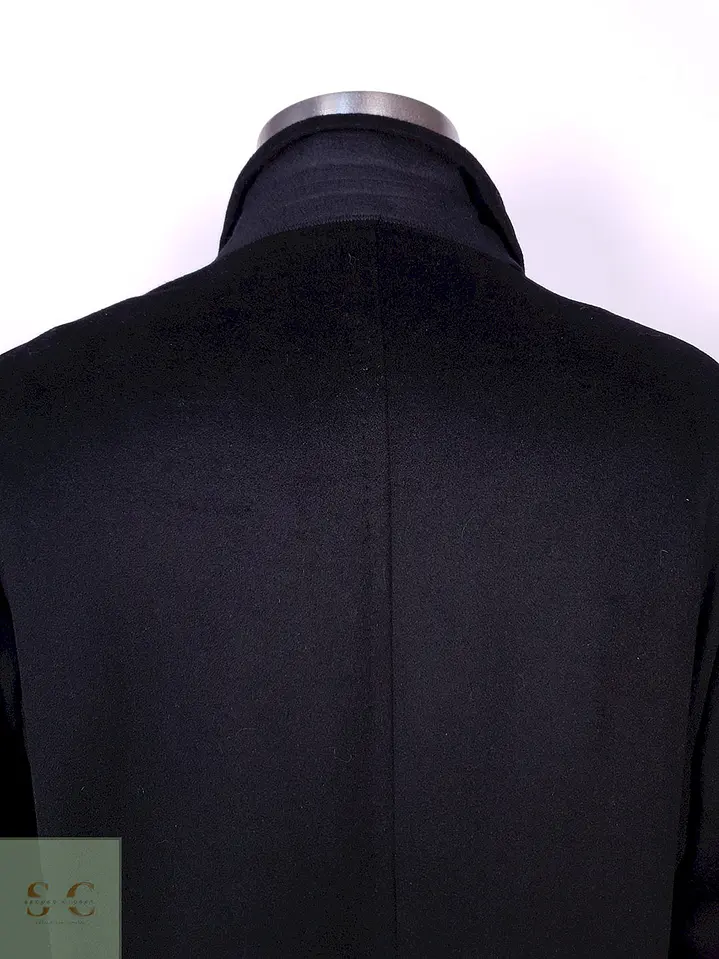 Abrigo Largo Sastre de Lana Superfina y Cashmere Hamilton & Hayes Talla XL/XXL 17