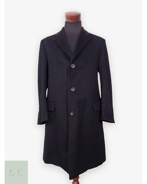 Abrigo Largo de Paño con Cashmere John Alexander Talla ML