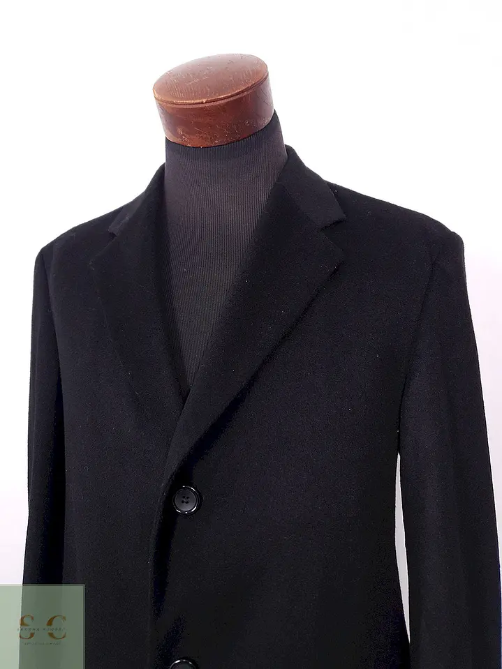 Abrigo Largo de Paño con Cashmere John Alexander Talla ML 10