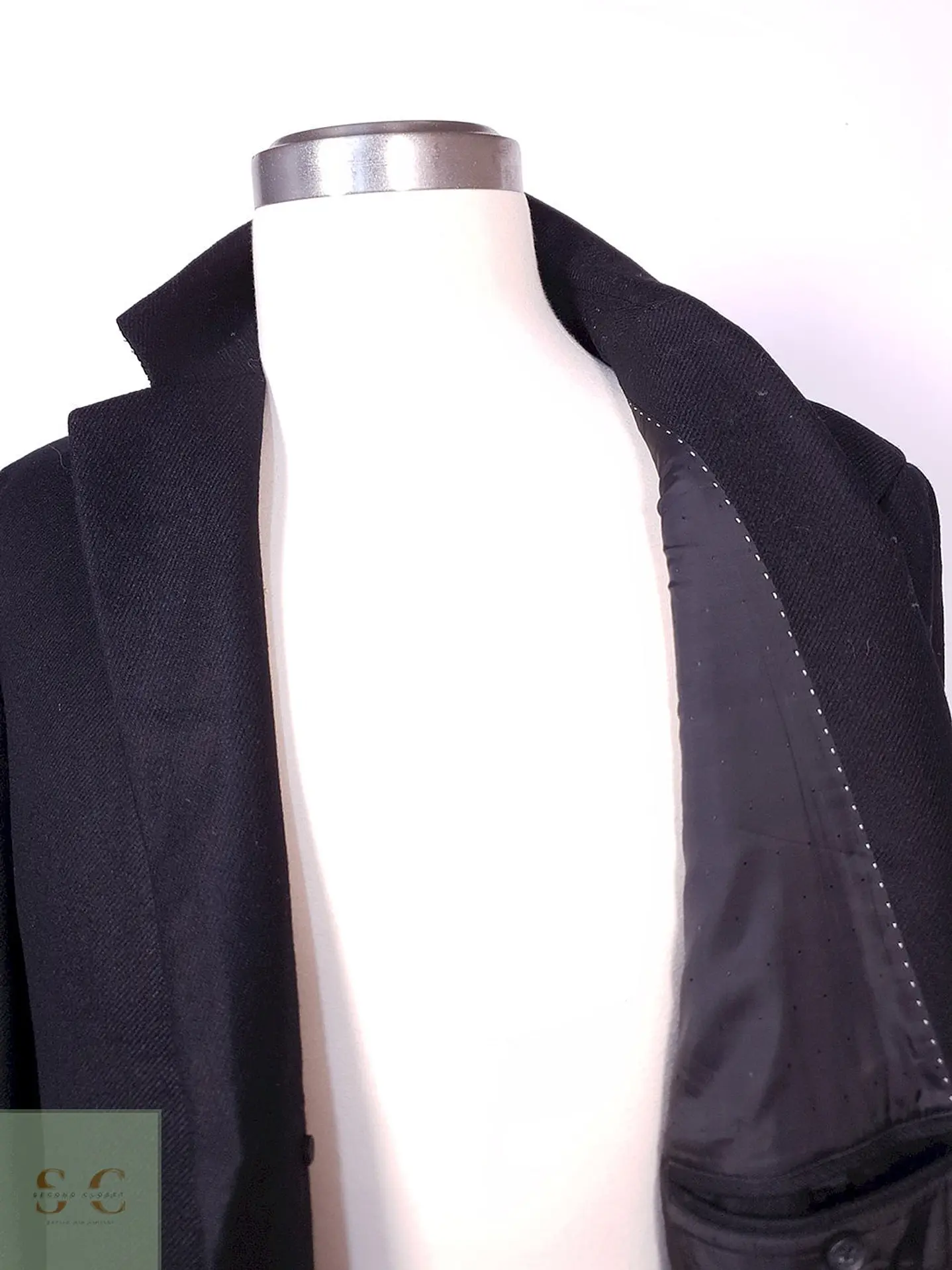 Abrigo Largo Sartorial de Lana Nordstrom Talla L 14