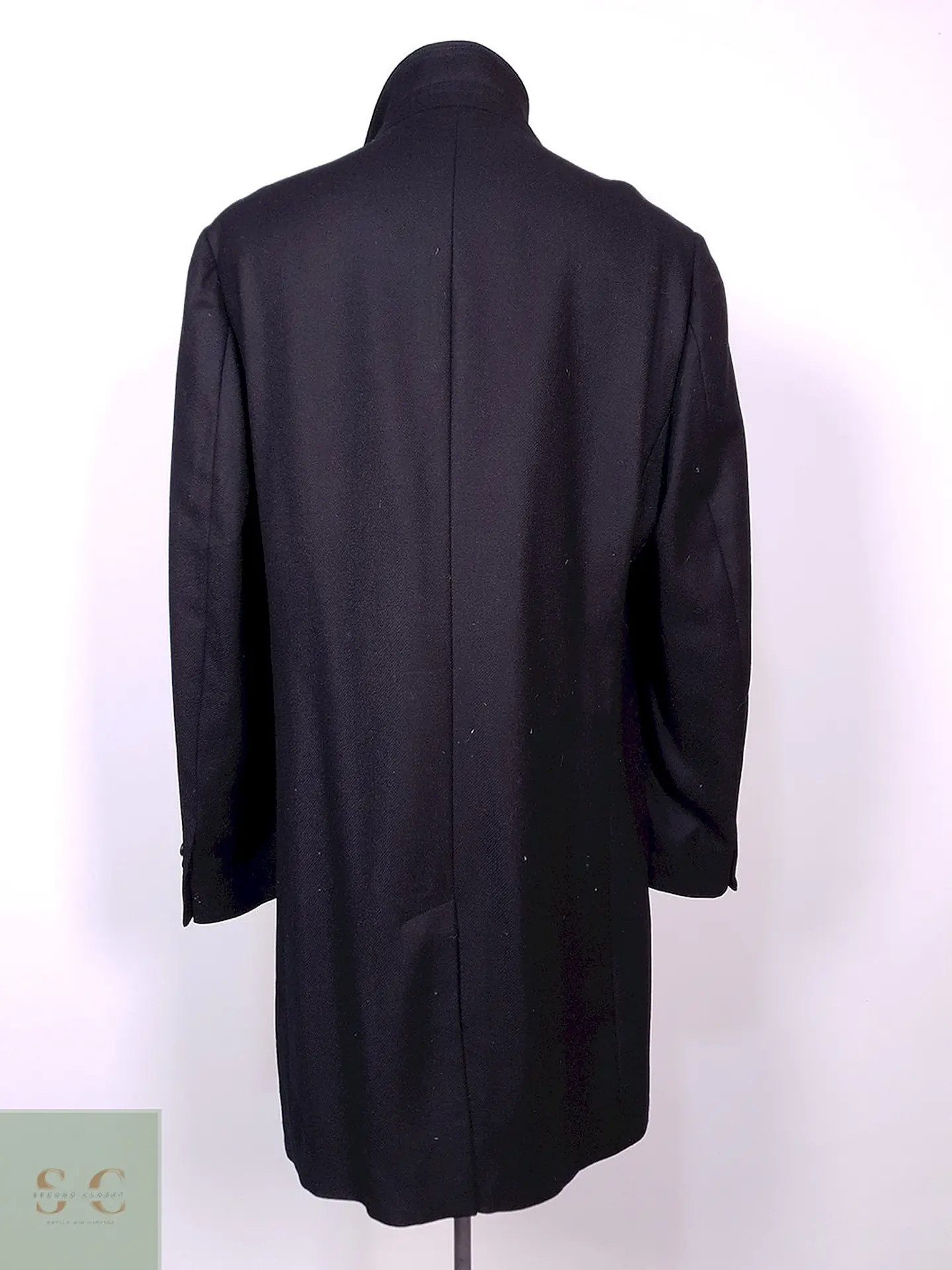 Abrigo Largo Sartorial de Lana Nordstrom Talla L 16